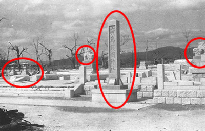 被爆後の護国神社